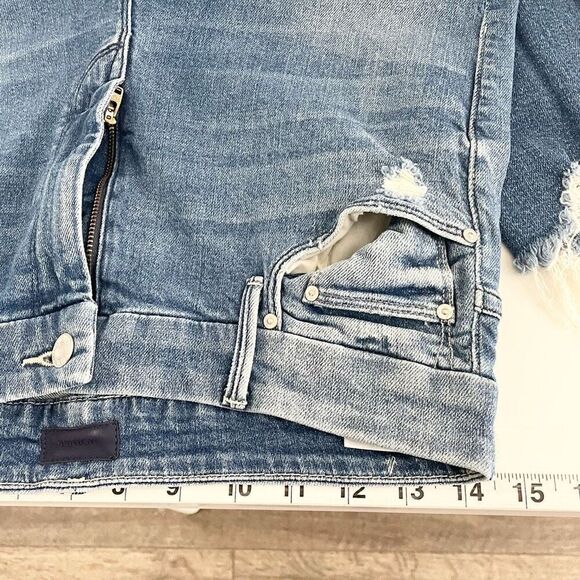 Mother High Waisted Ankle Looker Chew - size 29 - Picture 6 of 9